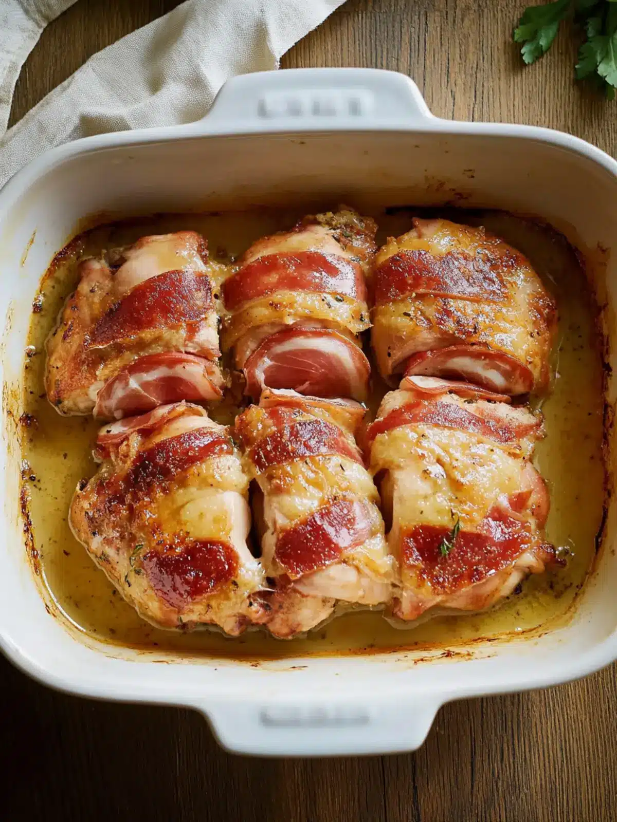 Brie, Chestnut & Prosciutto Hasselback Chicken for Cozy Nights 2 Brie, Chestnut & Prosciutto Hasselback Chicken