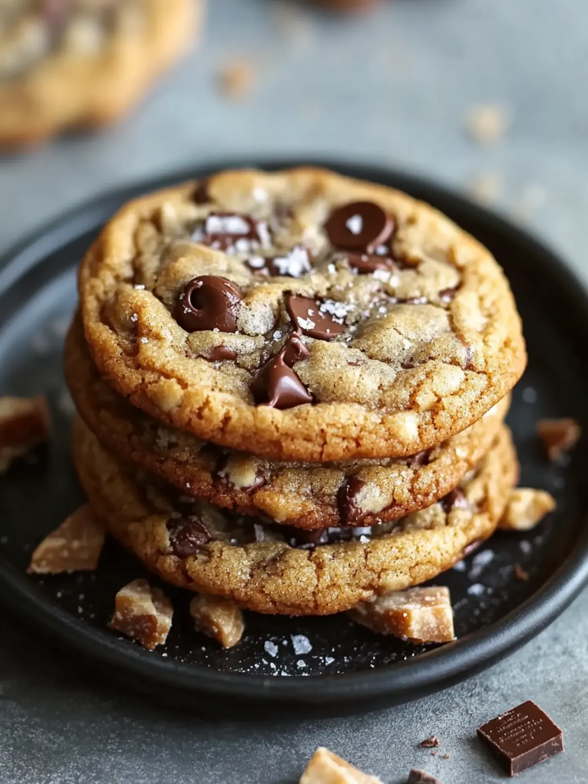 Brown Butter Bourbon Toffee Chocolate Chip Cookies to Impress 2 Brown Butter Bourbon Toffee Chocolate Chip Cookies