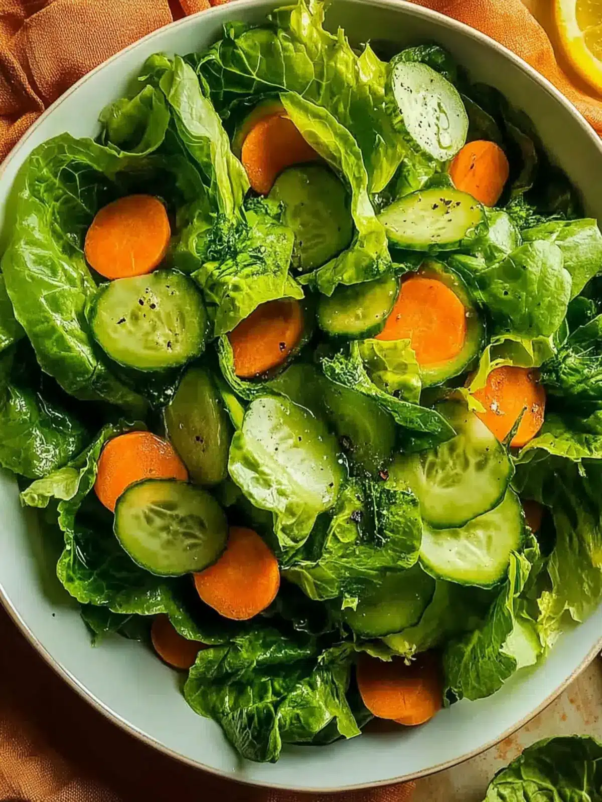 Delicious Butter Lettuce Salad with White Balsamic Vinaigrette 4 Butter Lettuce Salad