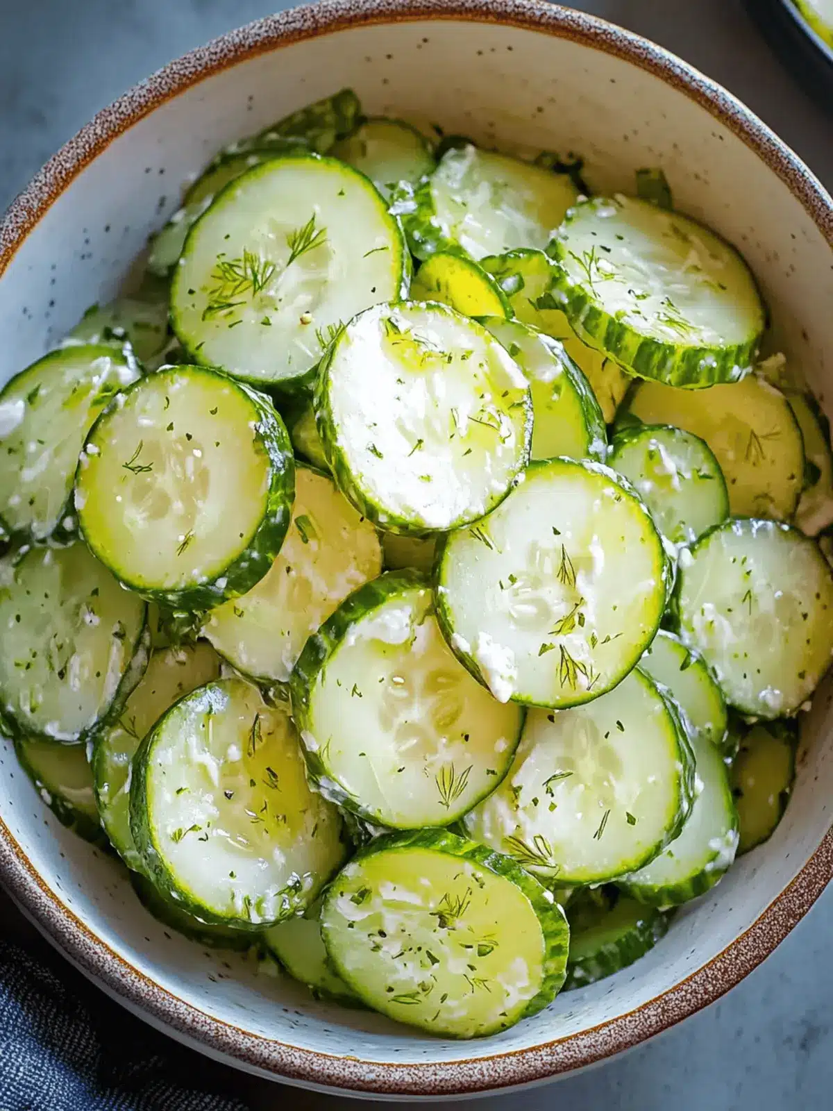 Pickle Juice Ranch Cucumber Salad for a Zesty Summer Twist 3 Pickle Juice Ranch Cucumber Salad