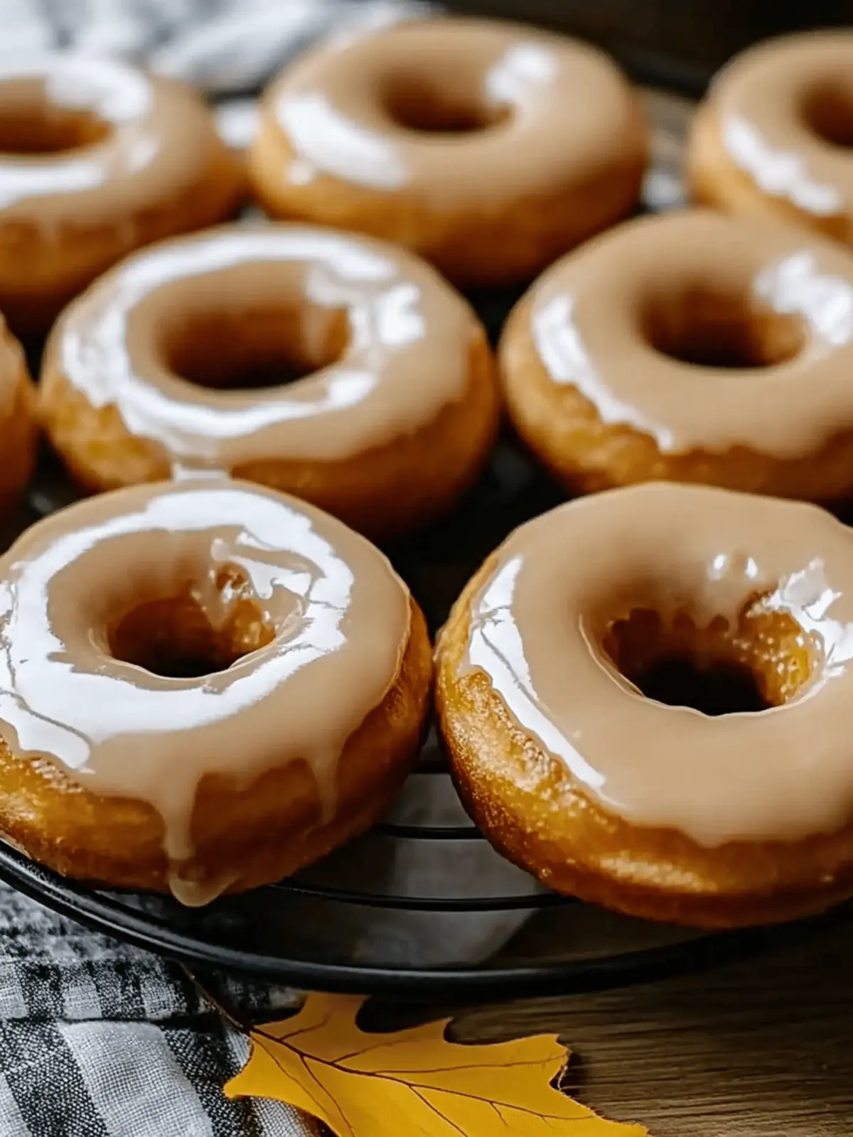 Baked Pumpkin Donuts with Maple Glaze for Cozy Fall Mornings 2 Baked Pumpkin Donuts with Maple Glaze