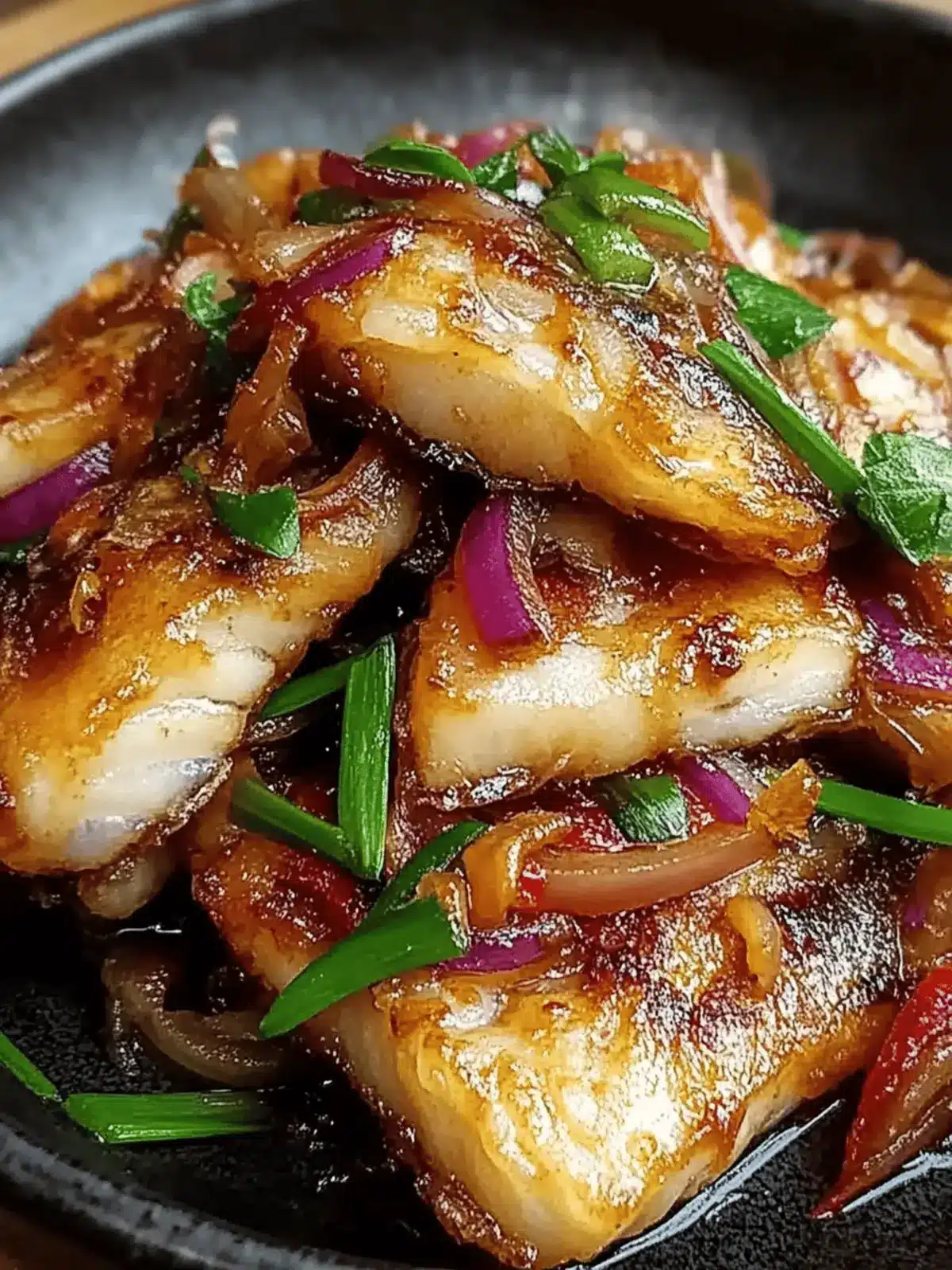 Ginger Onion Fried Sea Bass Recipe for Unforgettable Flavor 4 Ginger Onion Fried Sea Bass Recipe