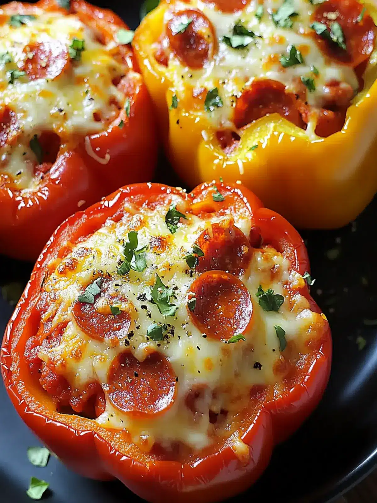 Pizza Stuffed Peppers Dinner: A Fun Twist on Classic Favorites 3 Pizza Stuffed Peppers Dinner