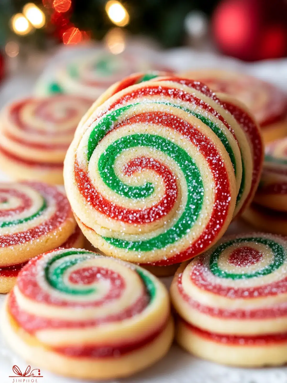 Delightful Christmas Pinwheel Cookies for Festive Cheer 2 Christmas Pinwheel Cookies