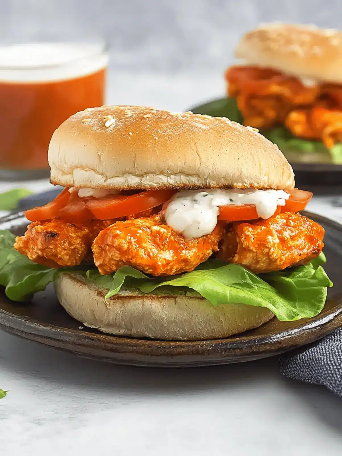 Spicy Buffalo Chicken Sandwiches That Wow Every Crowd 4 Buffalo Chicken Sandwiches
