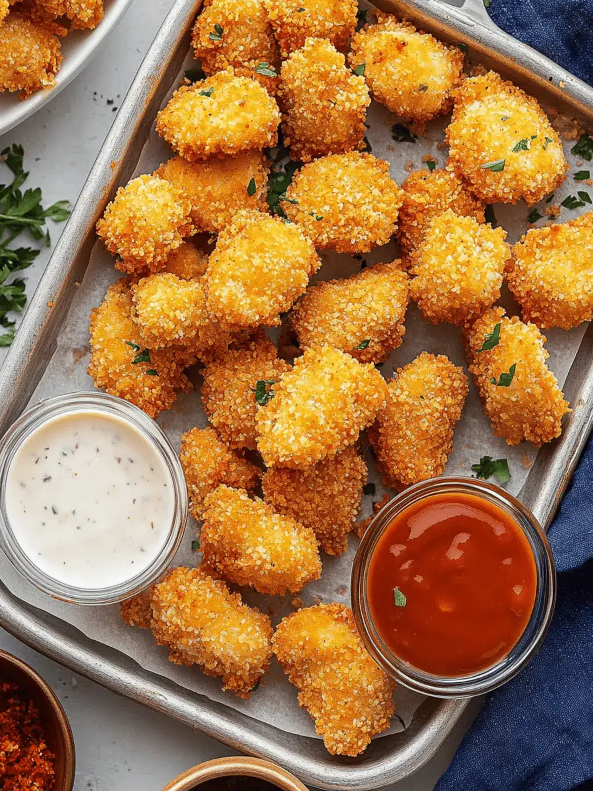 Crunchy Panko Chicken Nuggets for a Guilt-Free Treat 2 Panko Chicken Nuggets