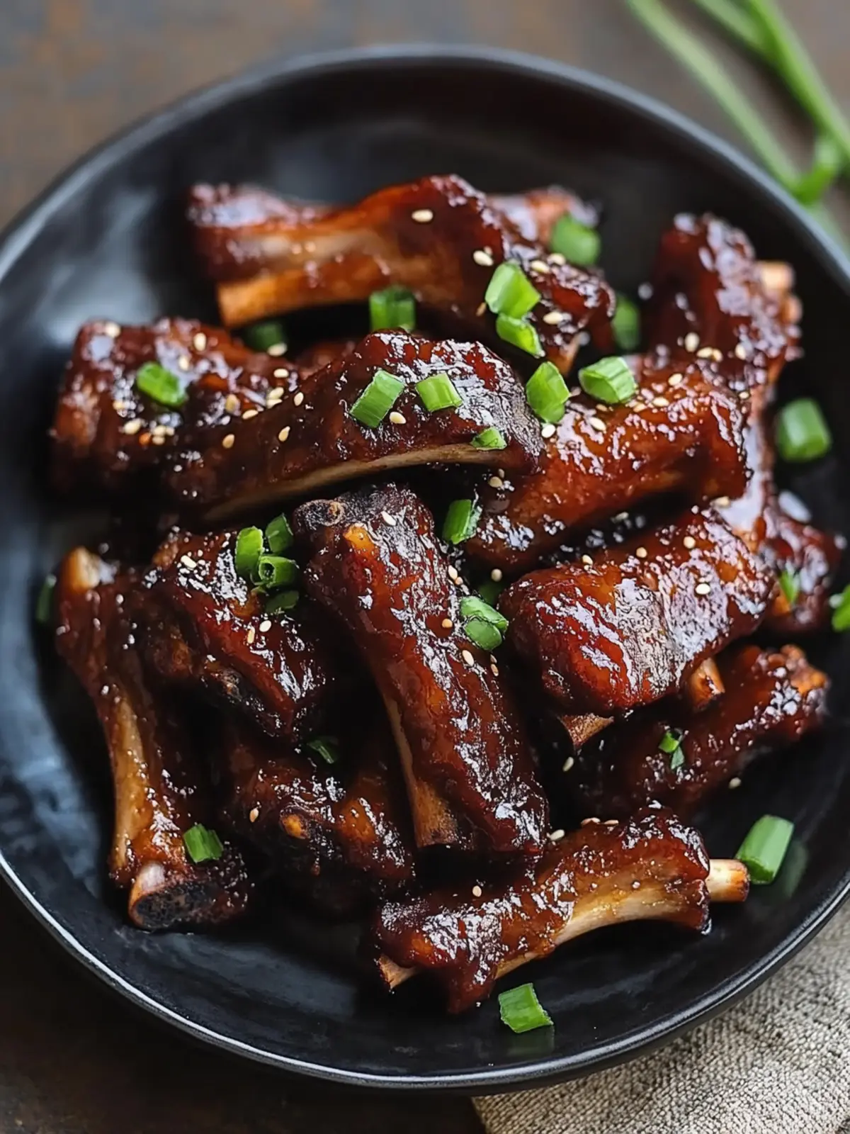 Chinese Fried Ribs with Fermented Red Bean Curd Bliss 4 Chinese Fried Ribs with Fermented Red Bean Curd