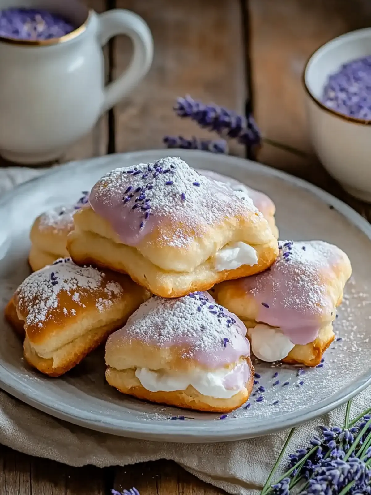 Delightful Lavender Vanilla Bean Beignets for Your Brunch Fun 4 Lavender Vanilla Bean Beignets