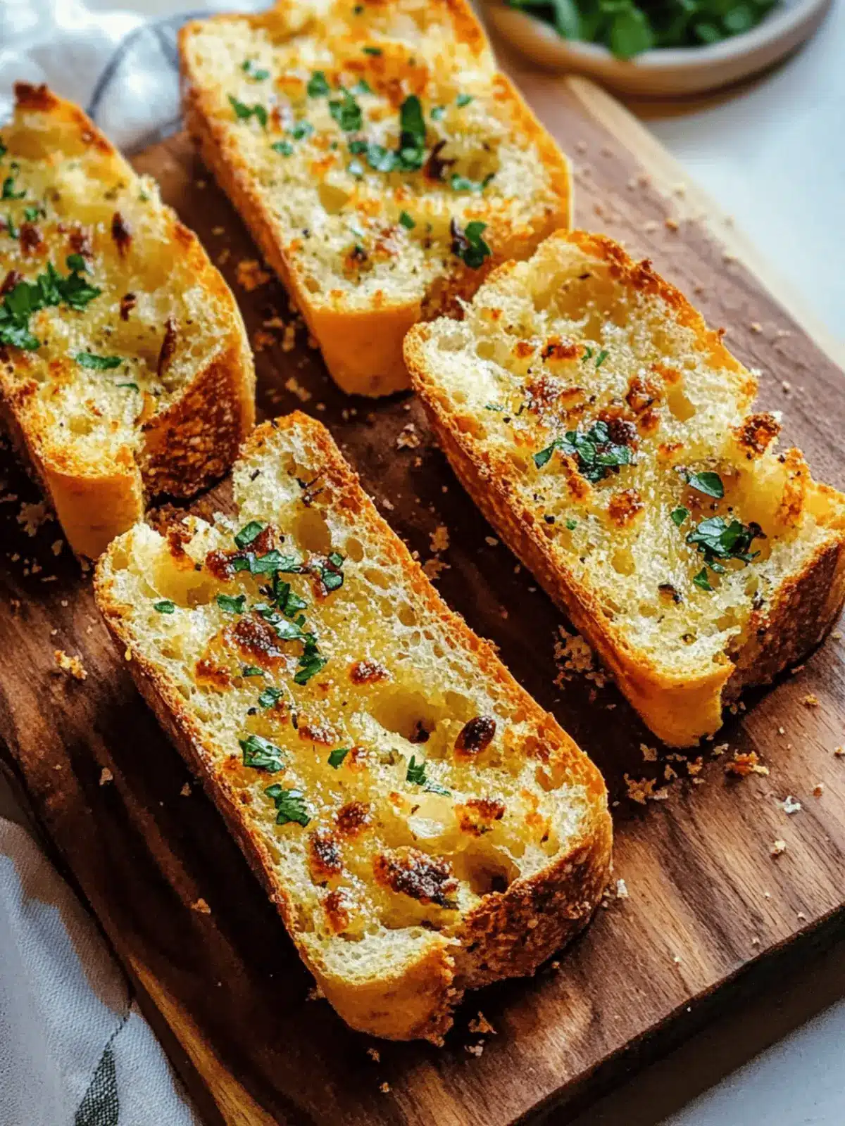Lightened-Up Roasted Garlic Bread for Guilt-Free Indulgence 2 Roasted Garlic Bread