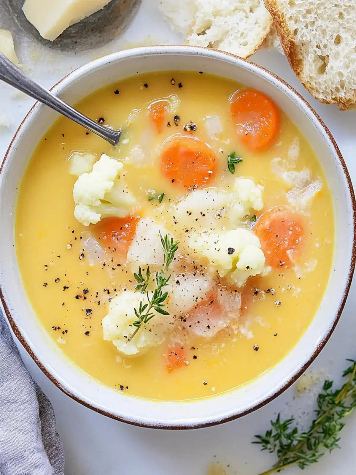 Creamy Cauliflower Carrot Soup for Cozy Comfort Nights 4 Cauliflower Carrot Soup
