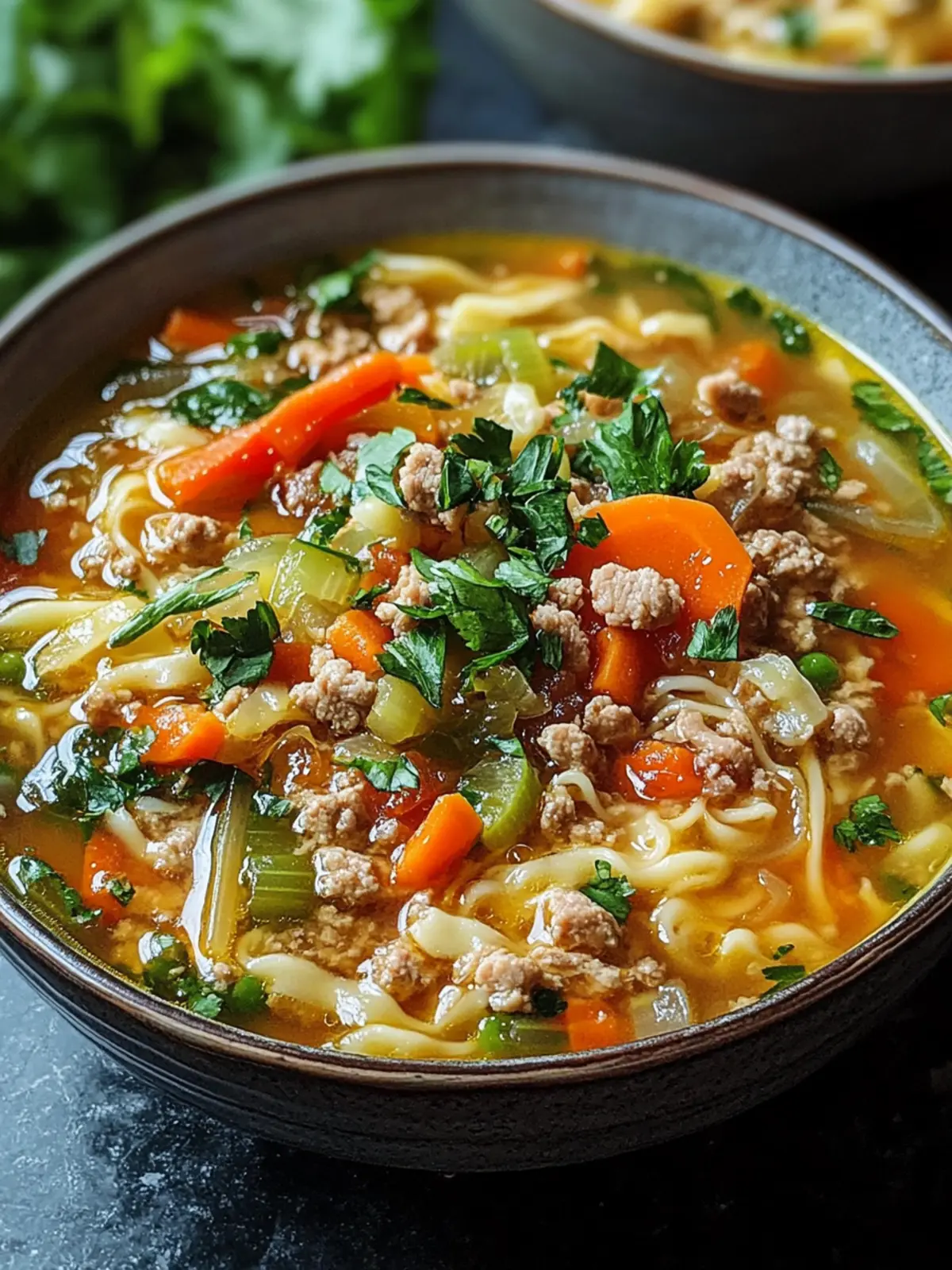 Delicious One-Pot Egg Roll Soup Ready in 30 Minutes 3 One-Pot Egg Roll Soup