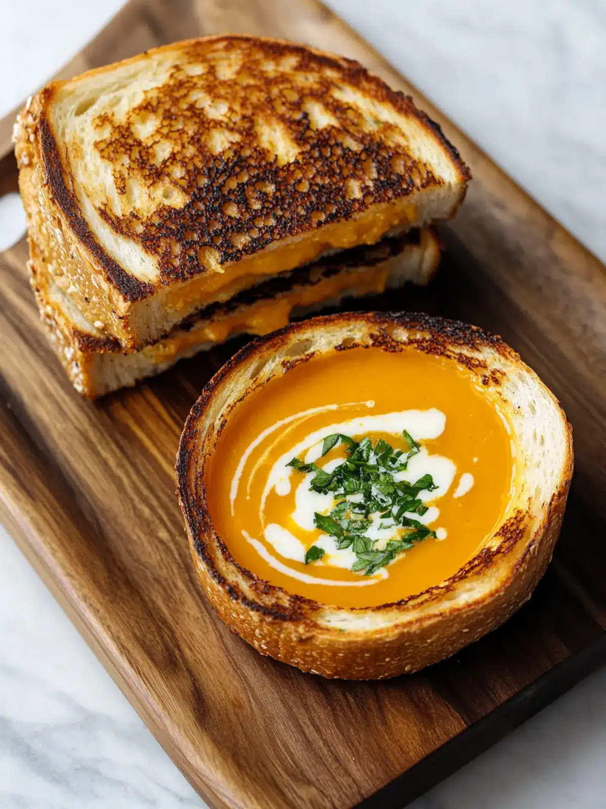 Warm Up with Butternut Squash Soup and Grilled Cheese Bliss 4 Butternut Squash Soup and Grilled Cheese