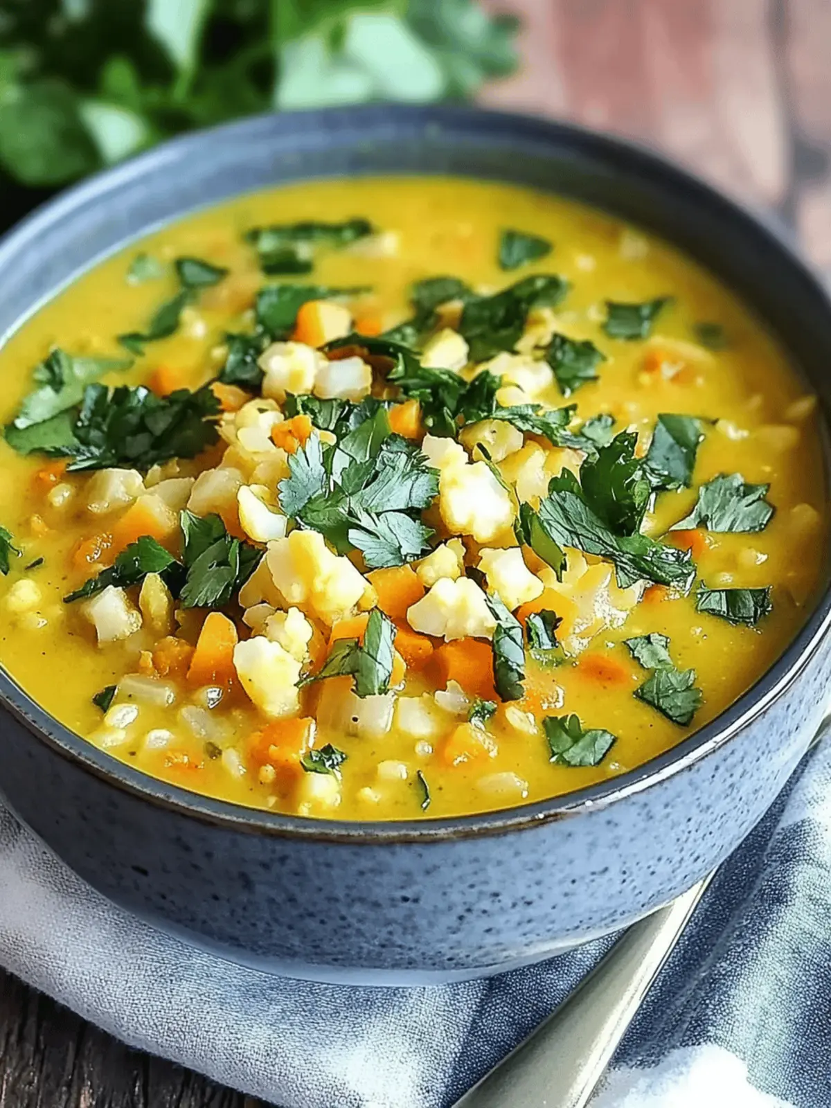 Curried Cauliflower Rice Soup: A Creamy Comfort You ll Love 4 Curried Cauliflower Rice Soup: A Creamy Delight