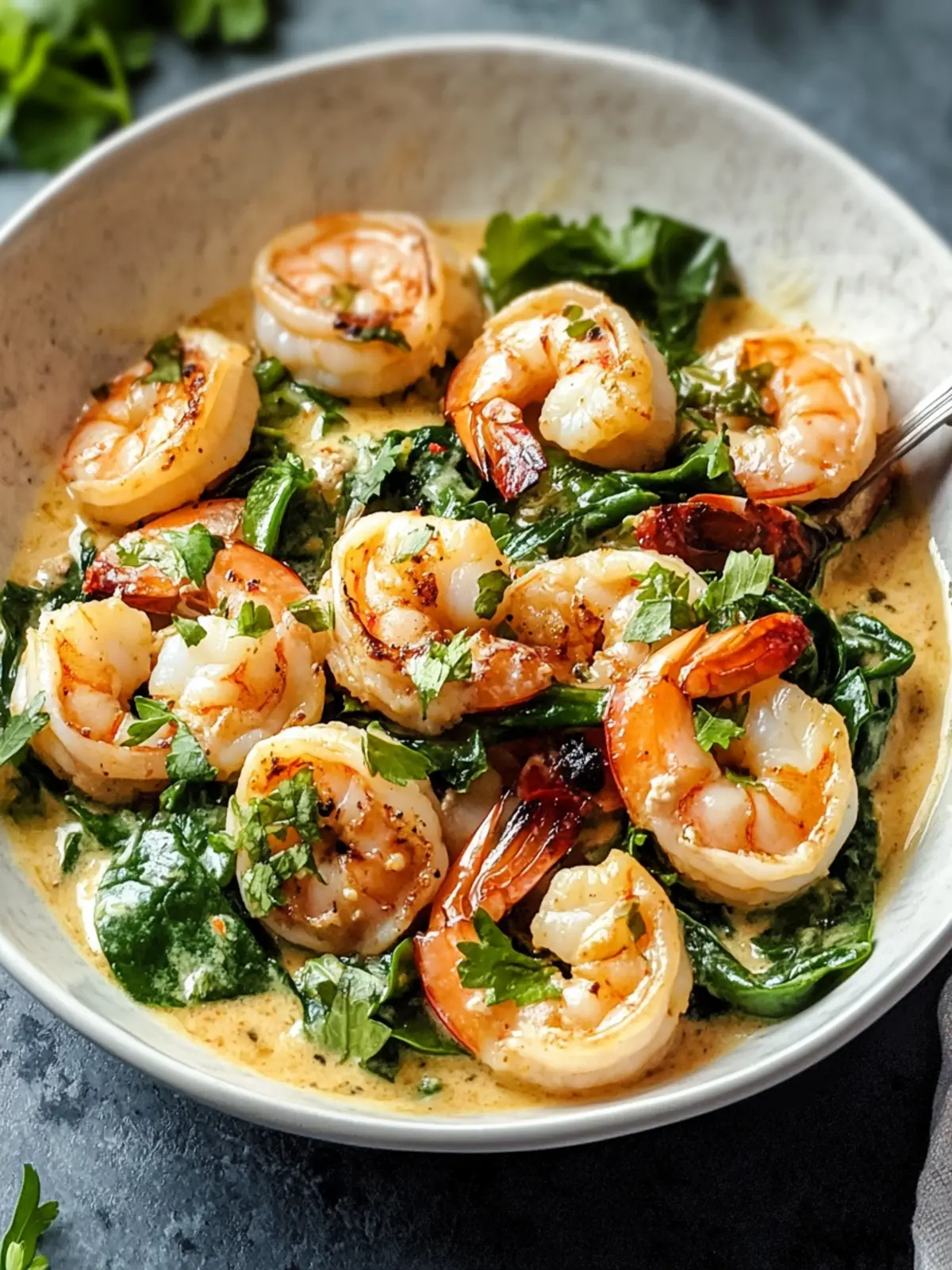 Creamy Shrimp Stir-Fry with Spinach for Easy Gourmet Nights 3 Creamy Shrimp Stir-Fry with Spinach