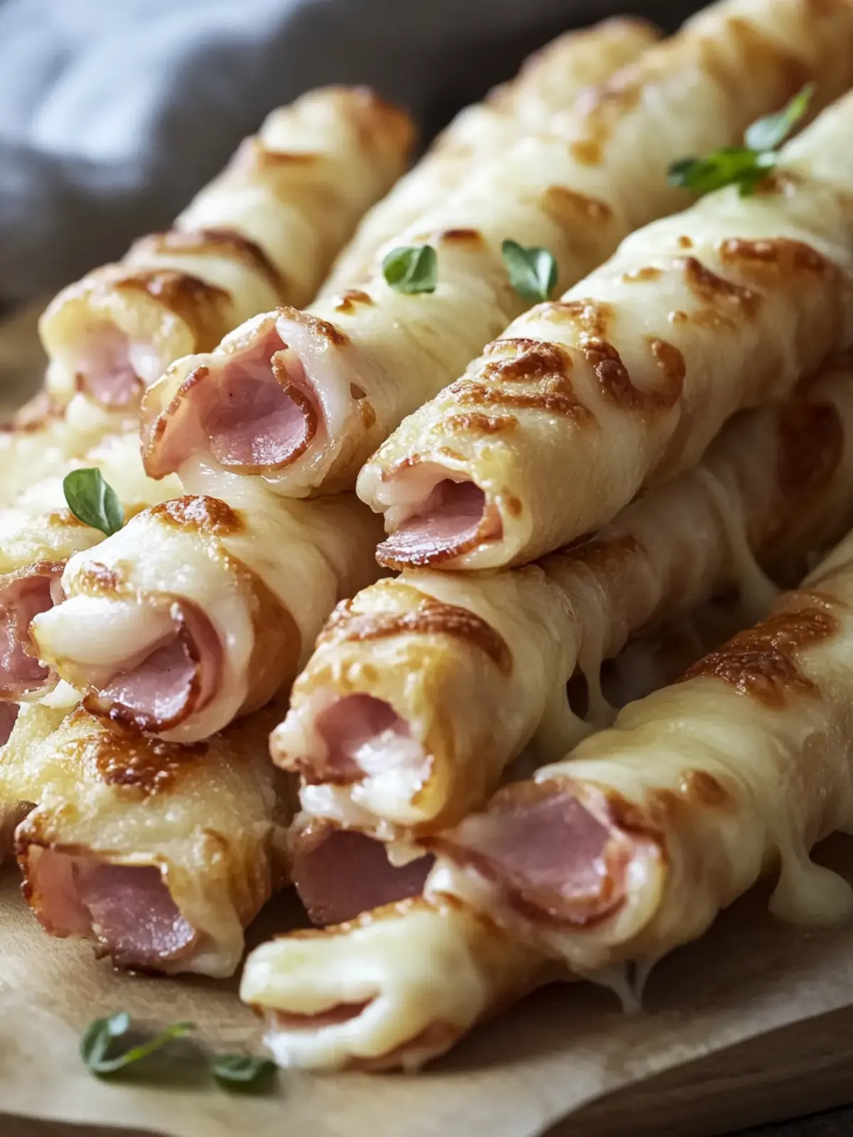 Crispy Ham and Cheese Sticks: The Ultimate Snack Delight 4 Ham and Cheese Sticks