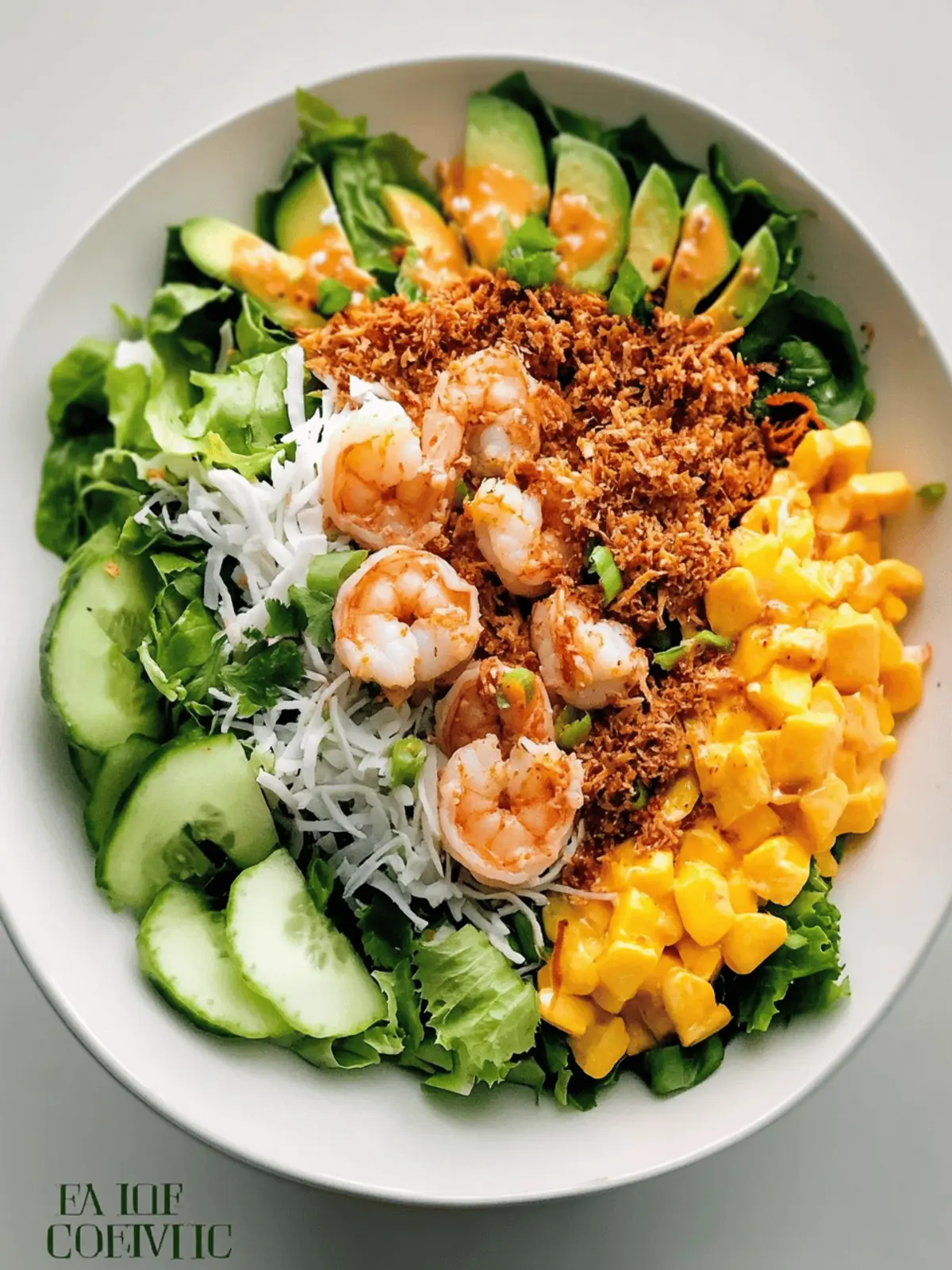 Crispy Coconut Shrimp Salad: A Tropical Taste Adventure 4 Coconut Shrimp Salad