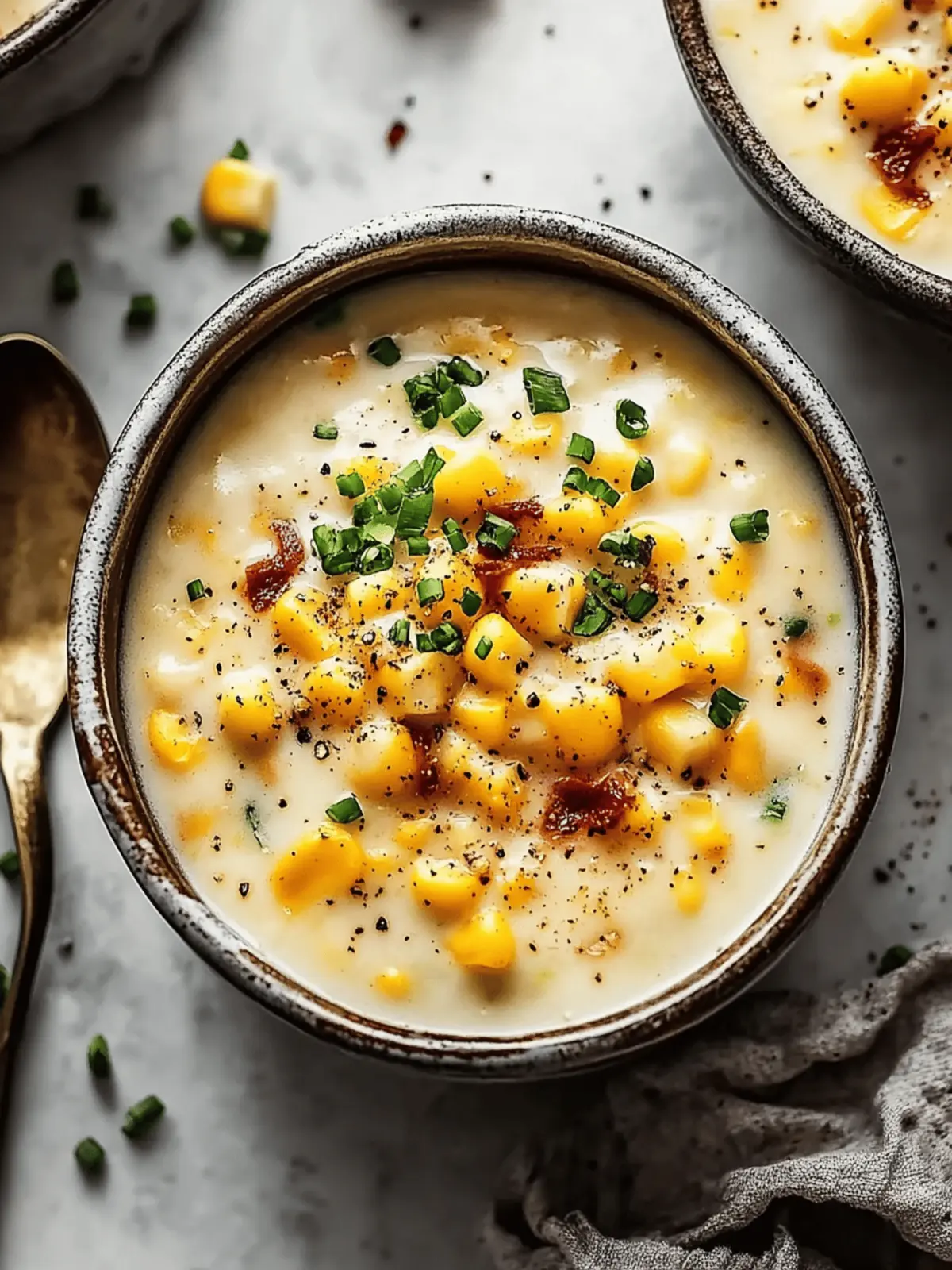 Heavenly Sweetcorn Chowder: Comfort in Every Creamy Bite 3 Sweetcorn Chowder