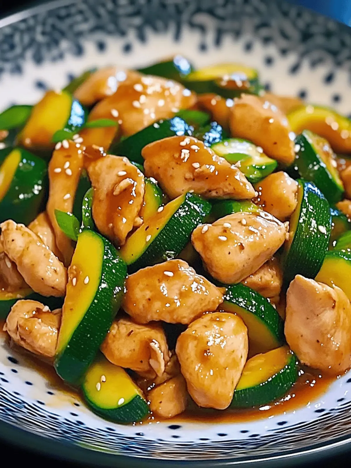 Satisfy Your Cravings with Chicken Zucchini Stir Fry Delight 2 Chicken Zucchini Stir Fry