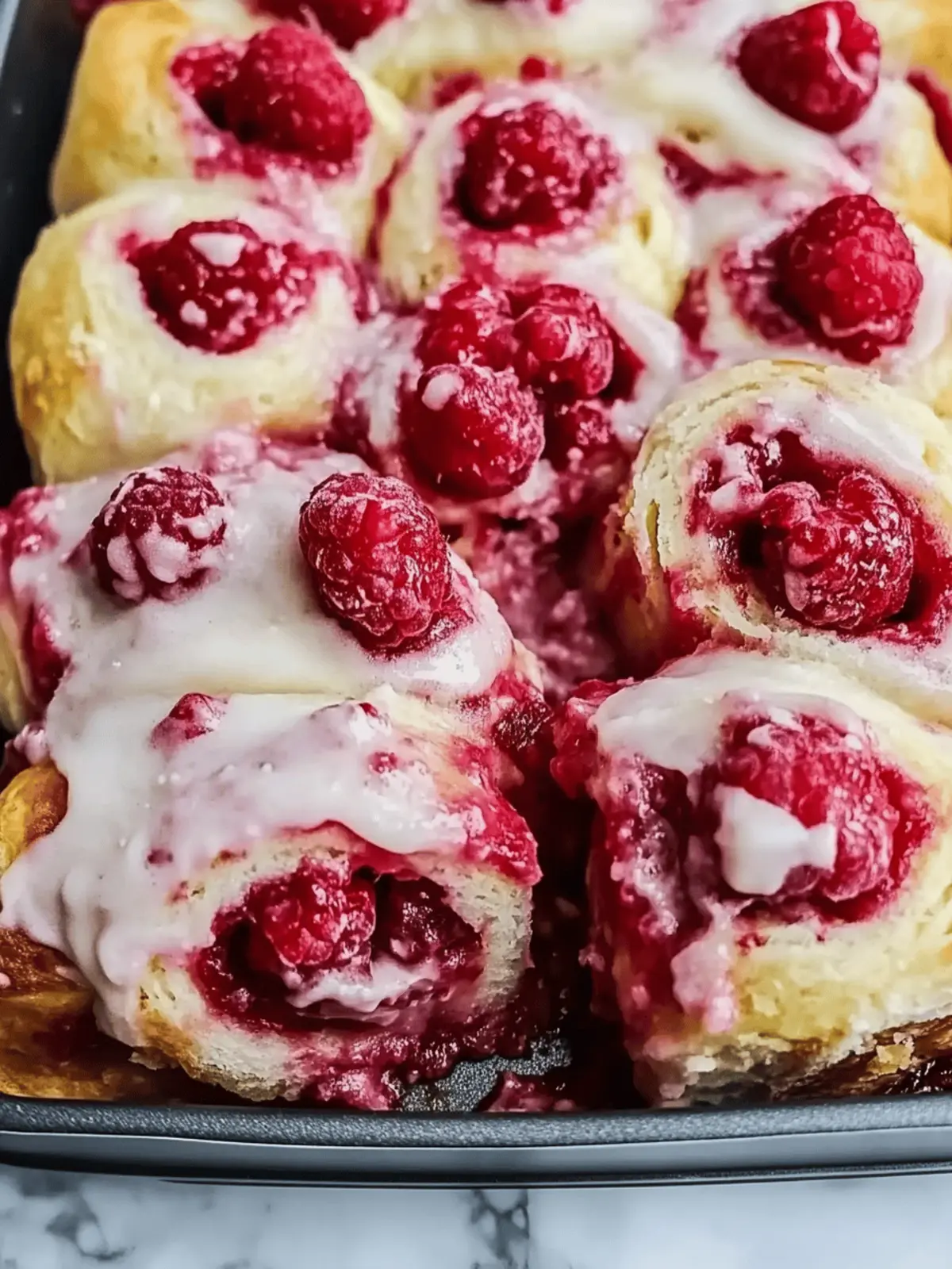 Raspberry Rolls Easy and Gooey Your New Favorite Morning Treat 2 Raspberry Rolls Easy and Gooey