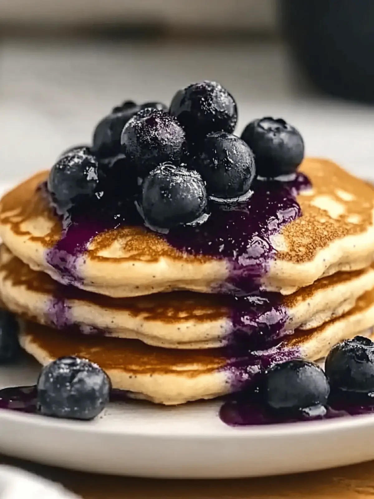 Fluffy Ricotta Pancakes with Salted Blueberry Butter Bliss 3 Fluffy Ricotta Pancakes with Salted Blueberry Butter Recipe