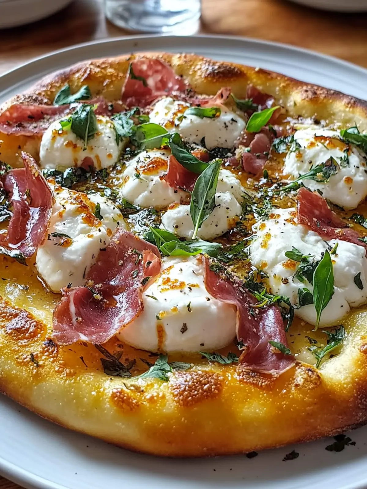 Delicious Prosciutto and Honey Burrata Pizza in 27 Minutes 3 Prosciutto and Honey Burrata Pizza