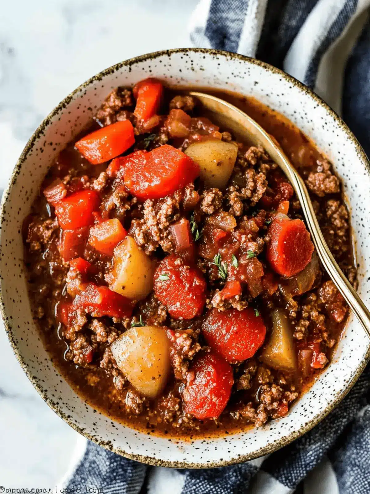 Crockpot Ground Beef Stew Cozy, Hearty Bliss in a Bowl 2 Crockpot Ground Beef Stew