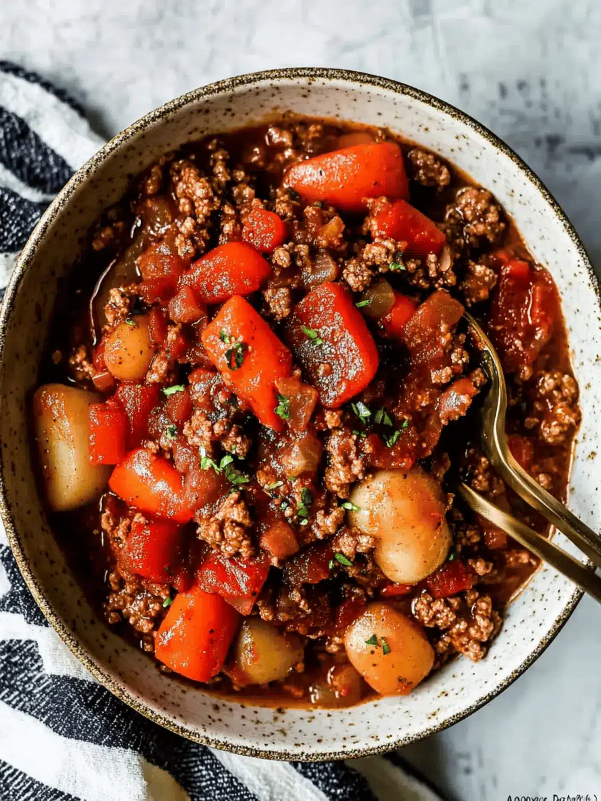 Crockpot Ground Beef Stew Cozy, Hearty Bliss in a Bowl 4 Crockpot Ground Beef Stew