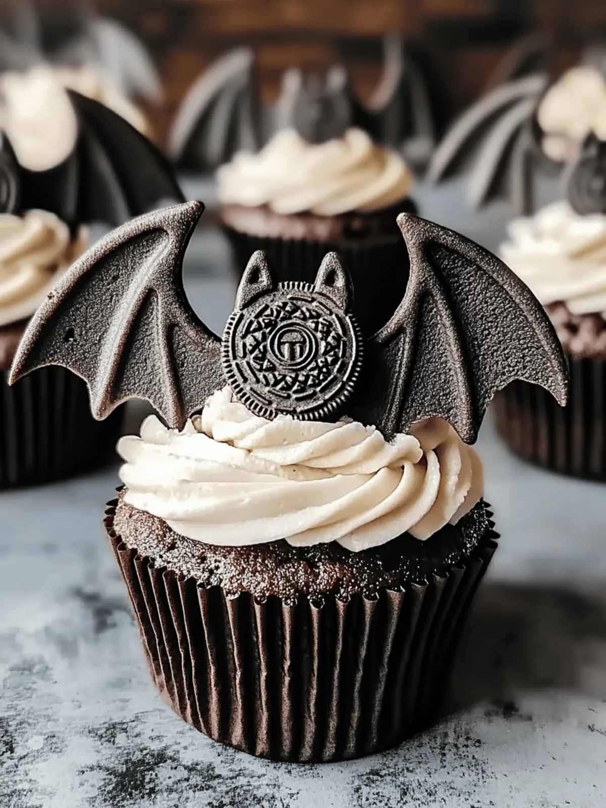Vegan Oreo Bat Cupcakes That Make Halloween Spook-tacular 2 Vegan Oreo Bat Cupcakes