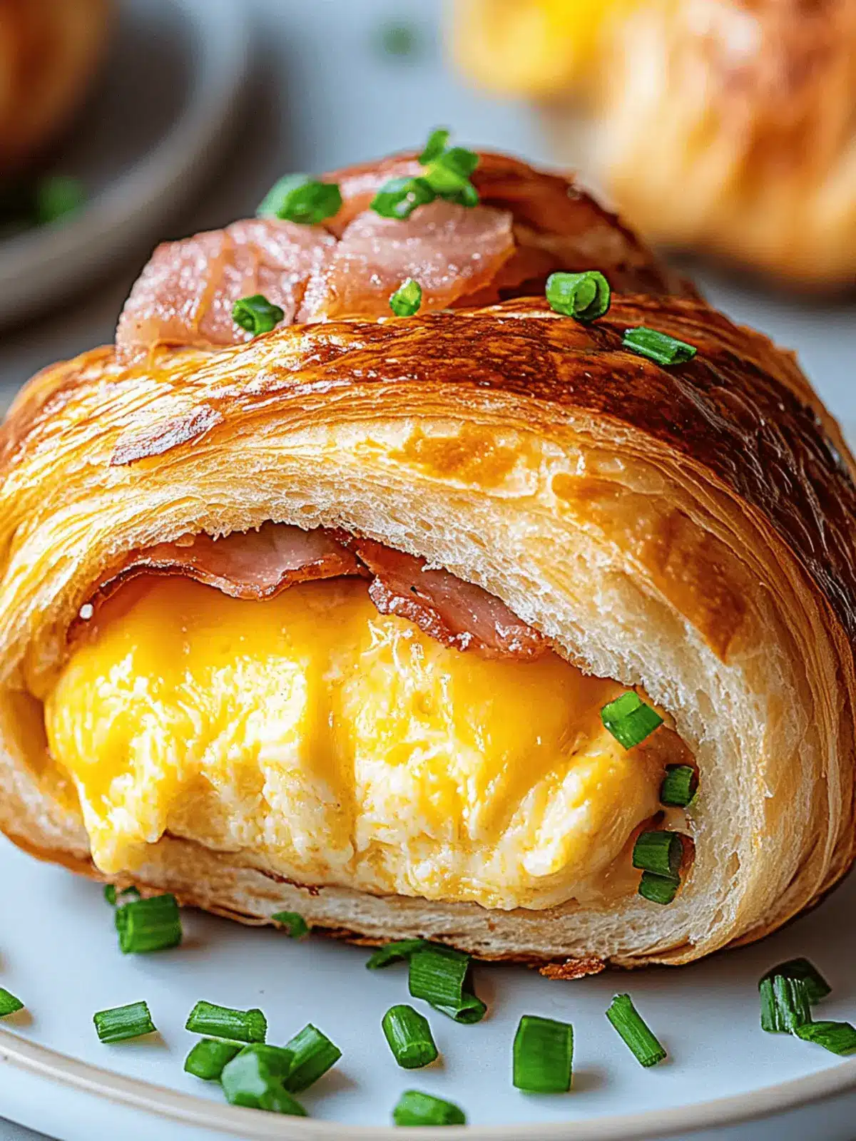 Delicious Croissant Breakfast Sandwiches to Transform Mornings 2 Croissant Breakfast Sandwiches