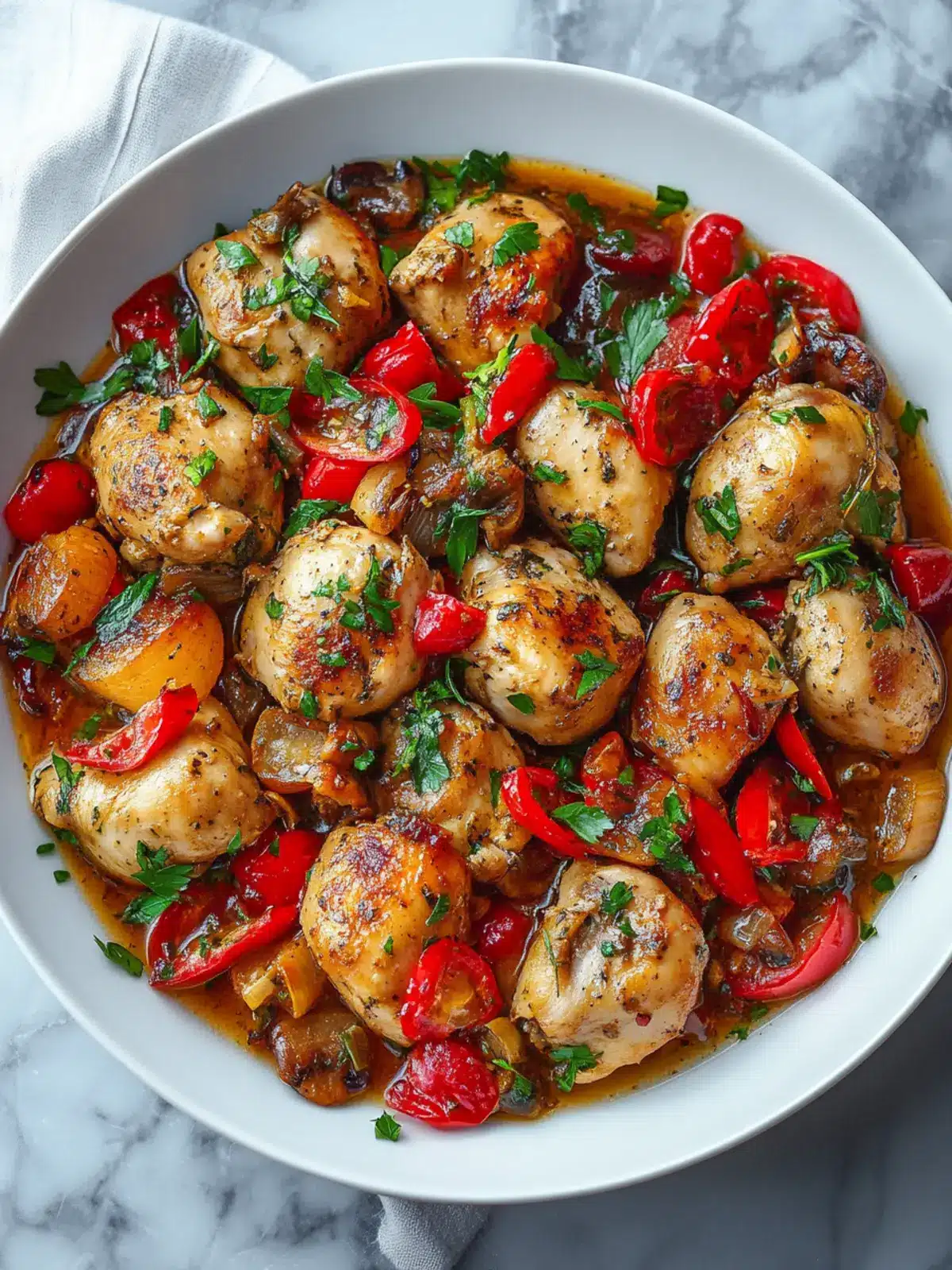 Savor the Best Chicken Scarpariello - A Low-Carb Wonder 3 Best Chicken Scarpariello