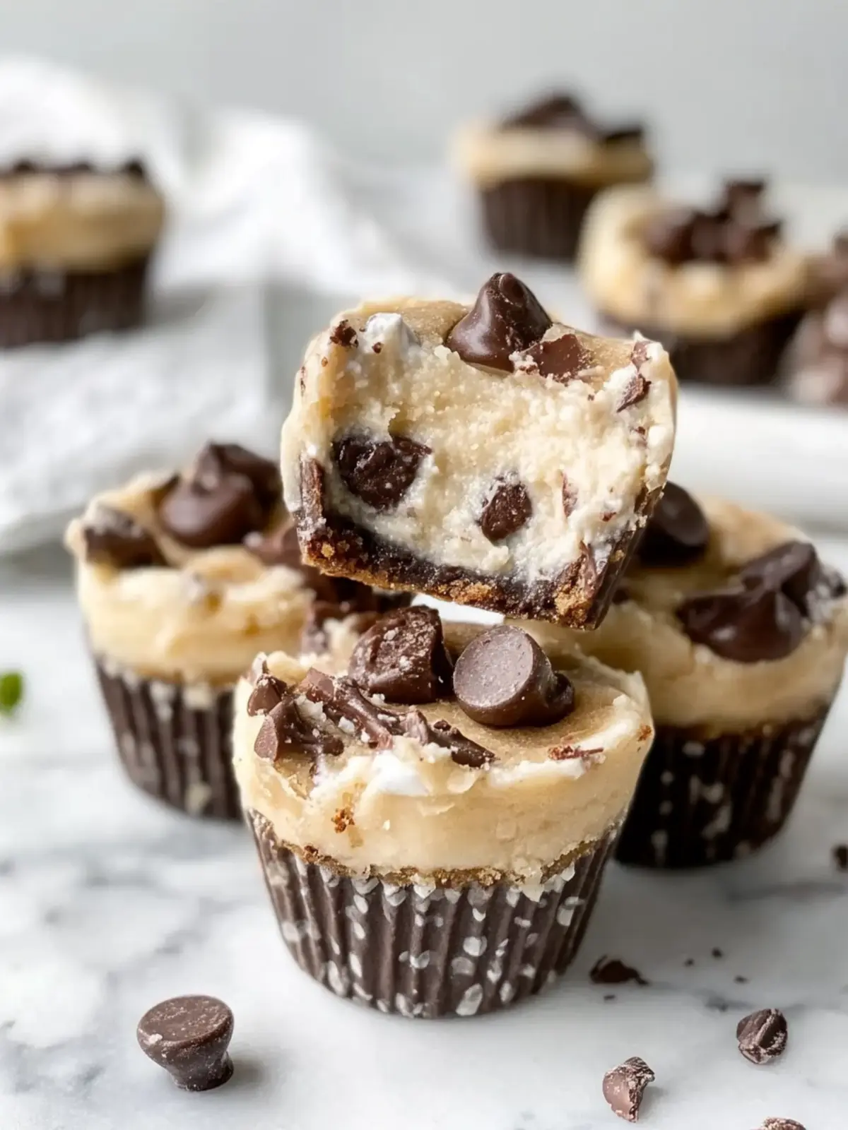 Dairy-Free Yogurt Protein Cookie Dough Cups for Guilt-Free Indulgence 3 Dairy-Free Yogurt Protein Cookie Dough Cups