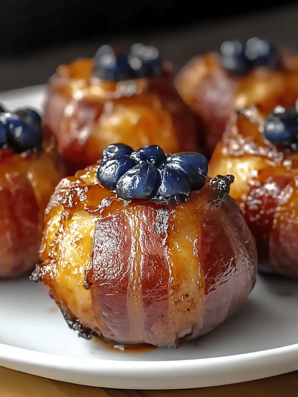 Savory Cheddar Stuffed BBQ Bacon Bombs Recipe for Parties 3 Cheddar Stuffed BBQ Bacon Bombs Recipe