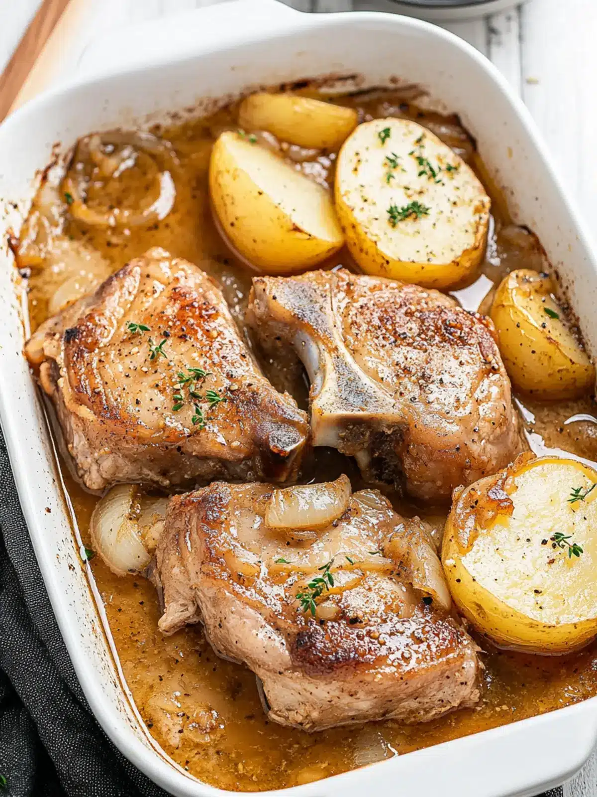 Savory Baked Pork Chops and Potatoes for Effortless Dinners 4 Baked Pork Chops and Potatoes