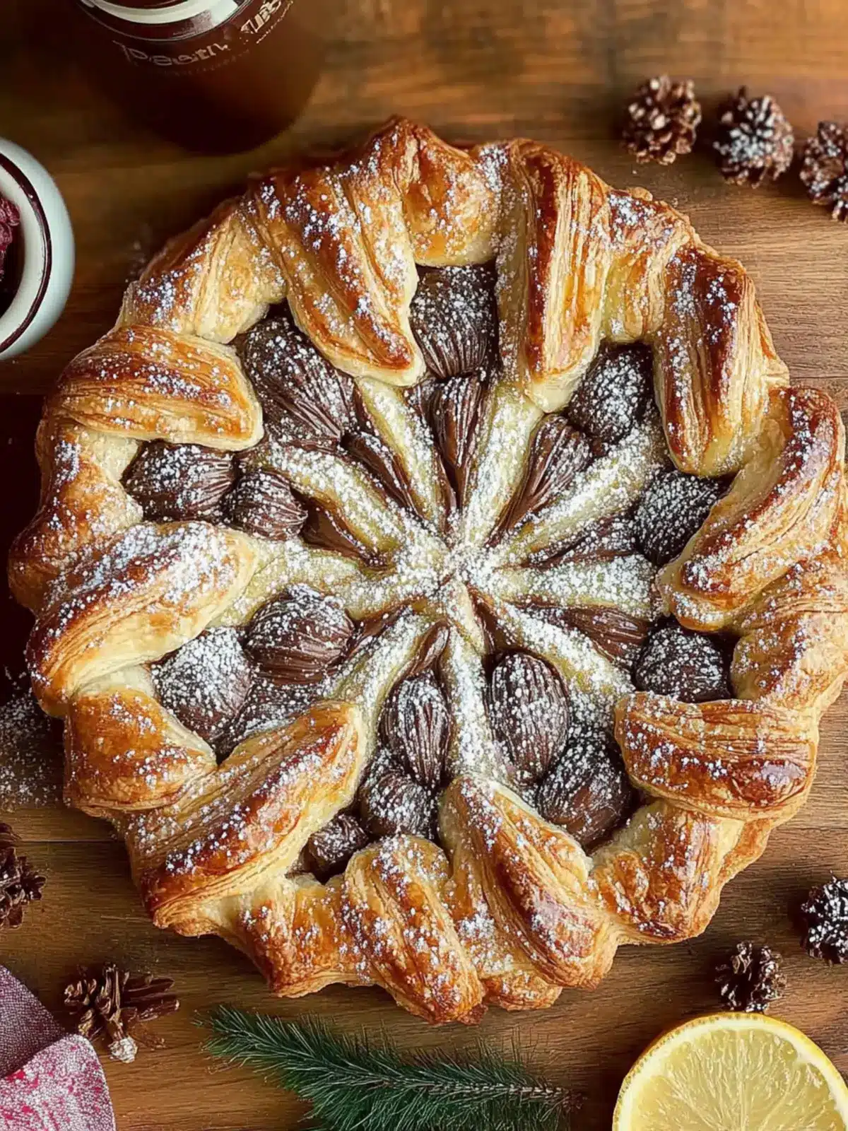 Decadent Nutella Tarte Soleil: Your New Favorite Pastry Sun 3 Nutella Tarte Soleil (Puff Pastry Sun)