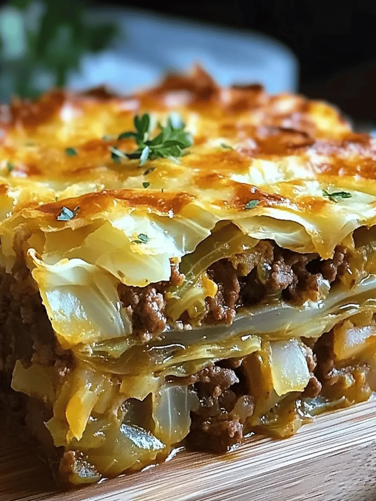Cheesy Cabbage Beef Casserole: Hearty Comfort for All 3 Cheesy Cabbage Beef Casserole