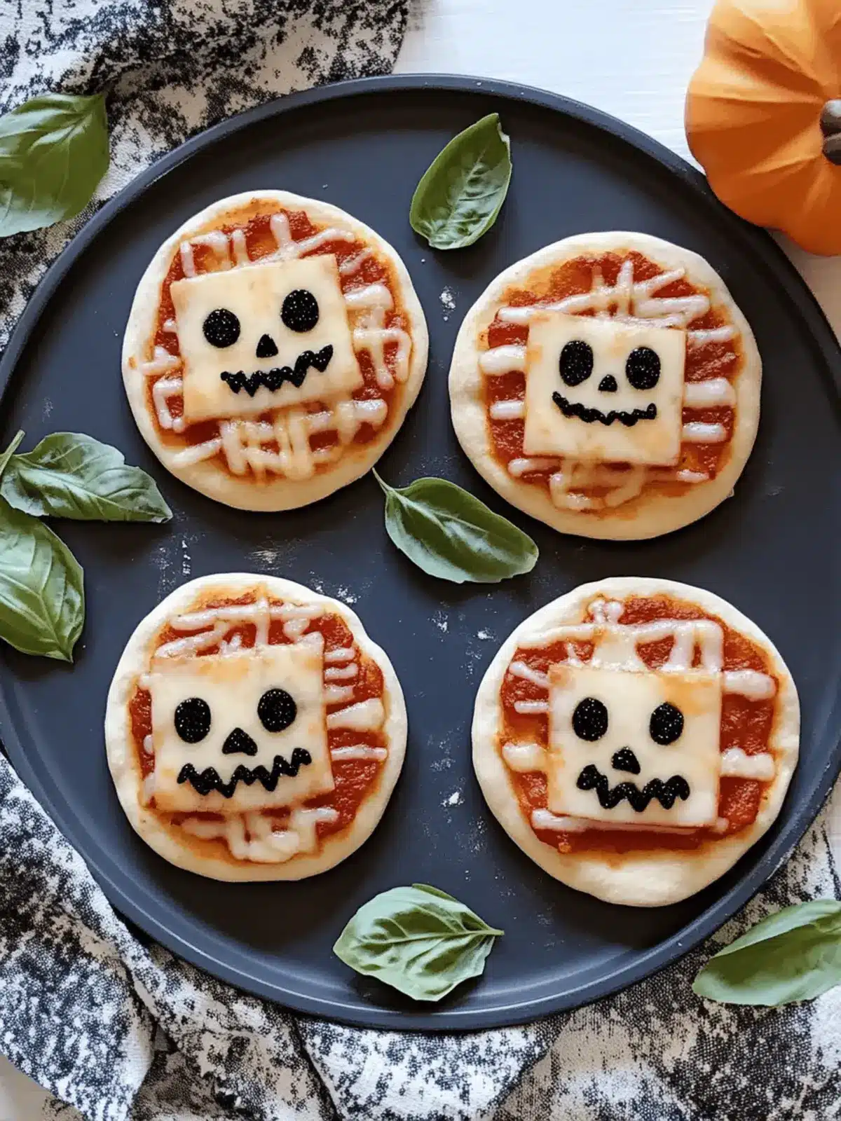 Spooky-Sweet Halloween Mini Pizzas That Kids Will Love 4 Spooky-Sweet Halloween Mini Pizzas