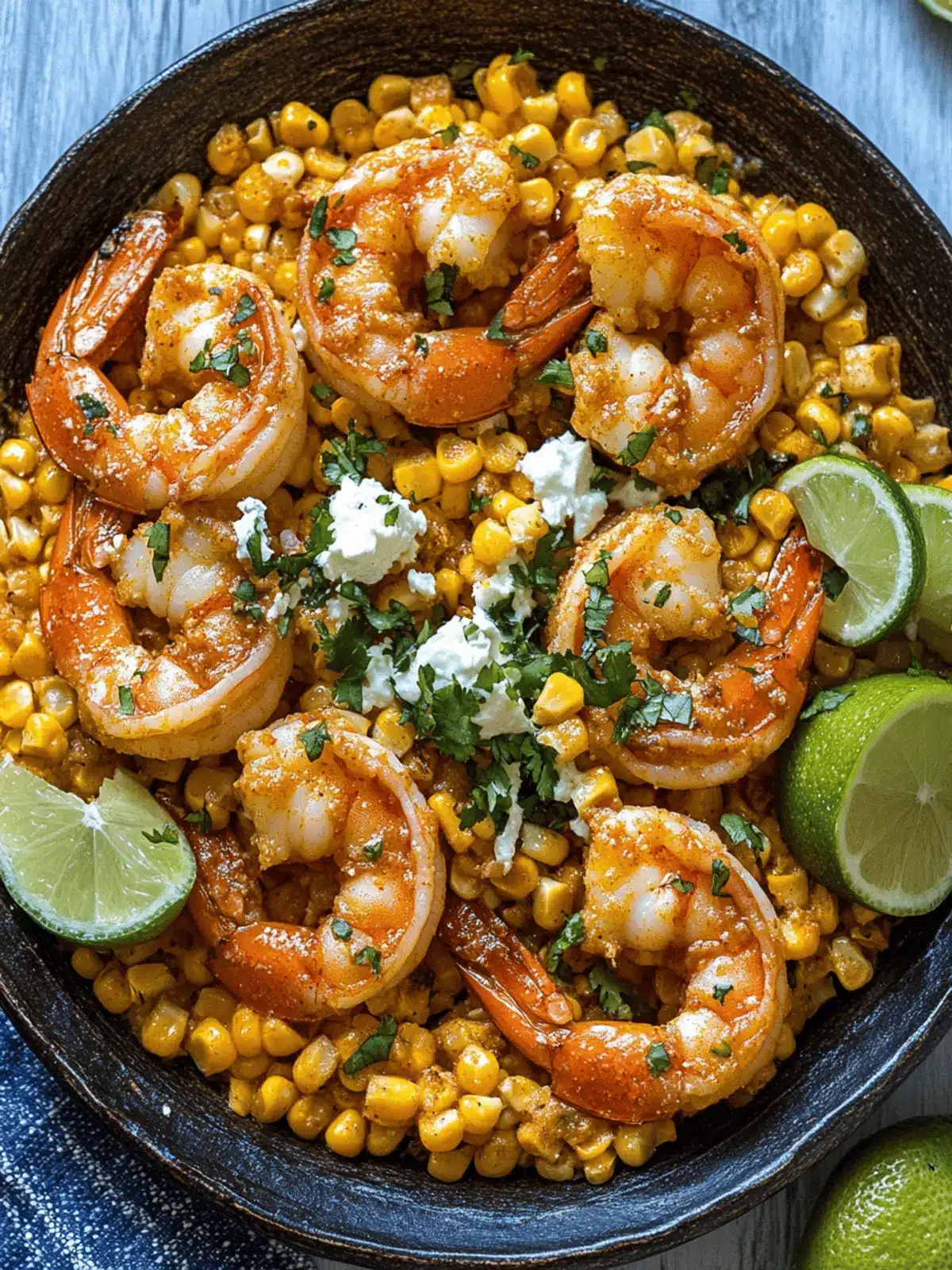 Savor Quick Mexican Street Corn Shrimp in One Pan Tonight 3 Mexican Street Corn Shrimp