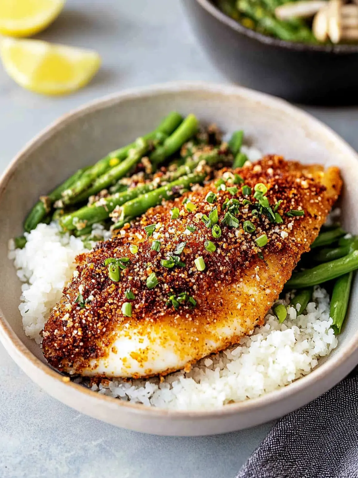 Crispy Parmesan Crusted Air Fryer Tilapia You ll Love 4 Parmesan Crusted Air Fryer Tilapia