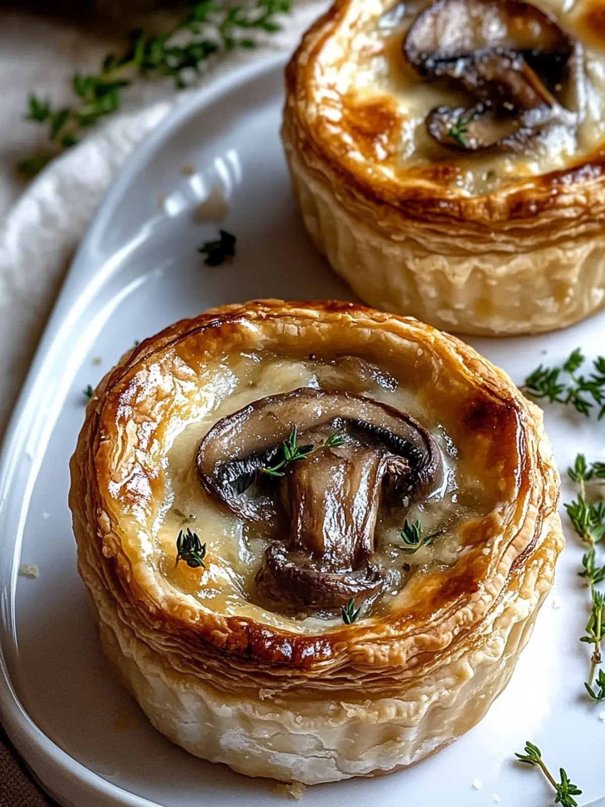 Cozy Up with Mini Mushroom & Gruy re Pot Pies Tonight 4 Mini Mushroom & Gruy re Pot Pies