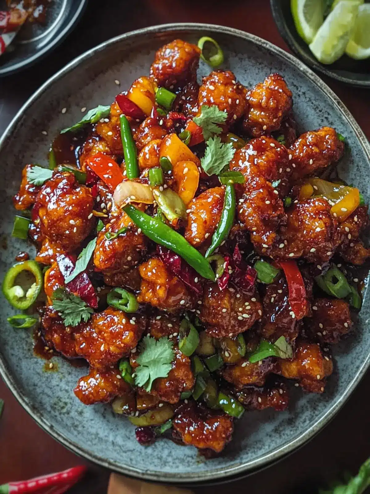 Spicy Indo-Chinese Dragon Chicken: Crispy Flavor Explosion! 3 Spicy Indo-Chinese Dragon Chicken