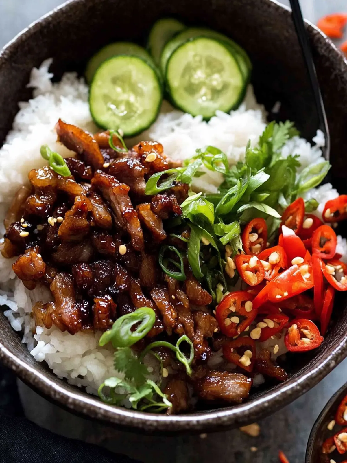 Irresistible Vietnamese Caramelised Pork Bowls in 20 Minutes 3 Vietnamese Caramelised Pork Bowls