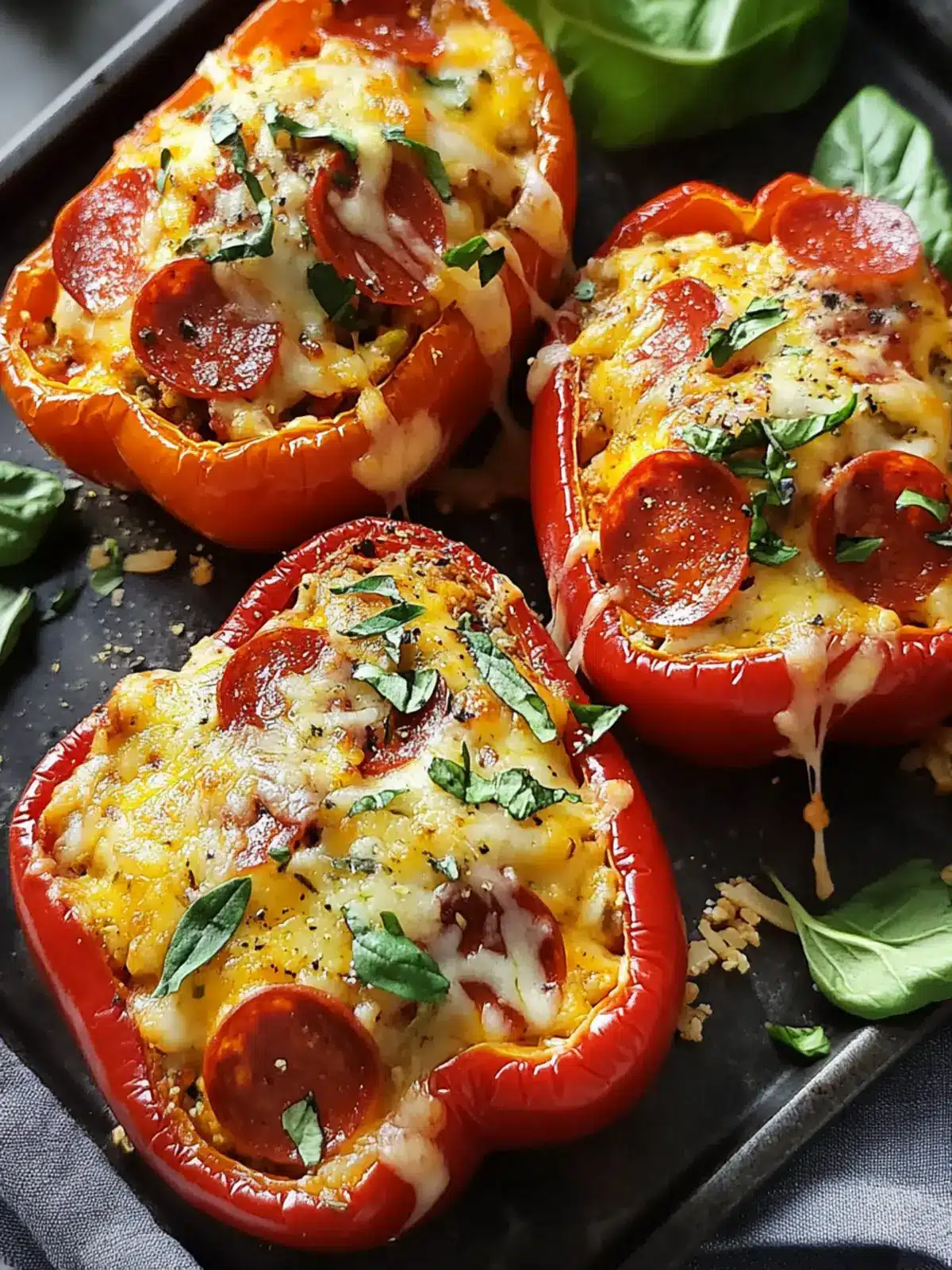 Pizza Stuffed Peppers Dinner: A Fun Twist on Classic Favorites 2 Pizza Stuffed Peppers Dinner