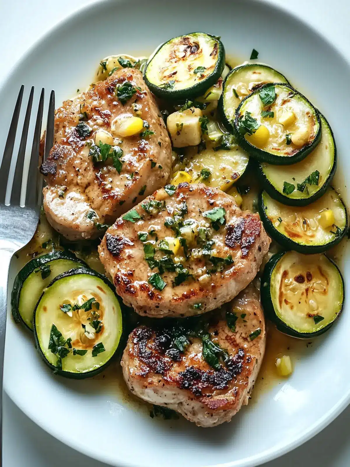 Quick Pork Chops with Zucchini for Your 30-Minute Dinner Bliss 2 Quick Pork Chops with Zucchini