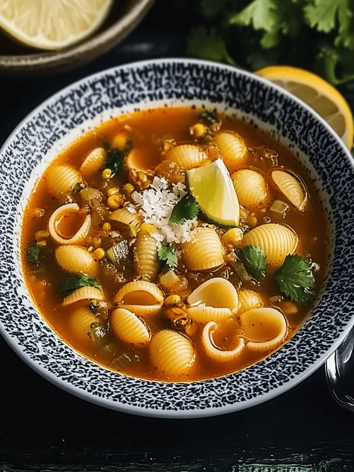Mexican Shell Pasta Soup Sopa de Conchas for Cozy Nights 2 Mexican Shell Pasta Soup Sopa de Conchas