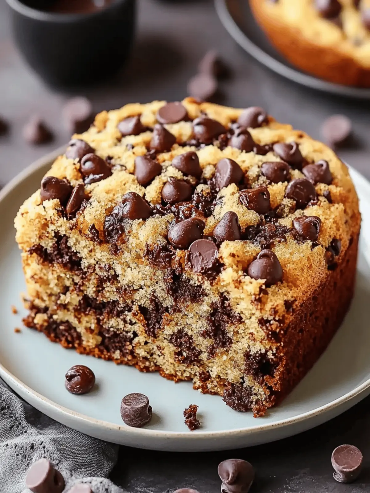 Irresistible Chocolate Chip Coffee Cake for Cozy Mornings 2 Chocolate Chip Coffee Cake