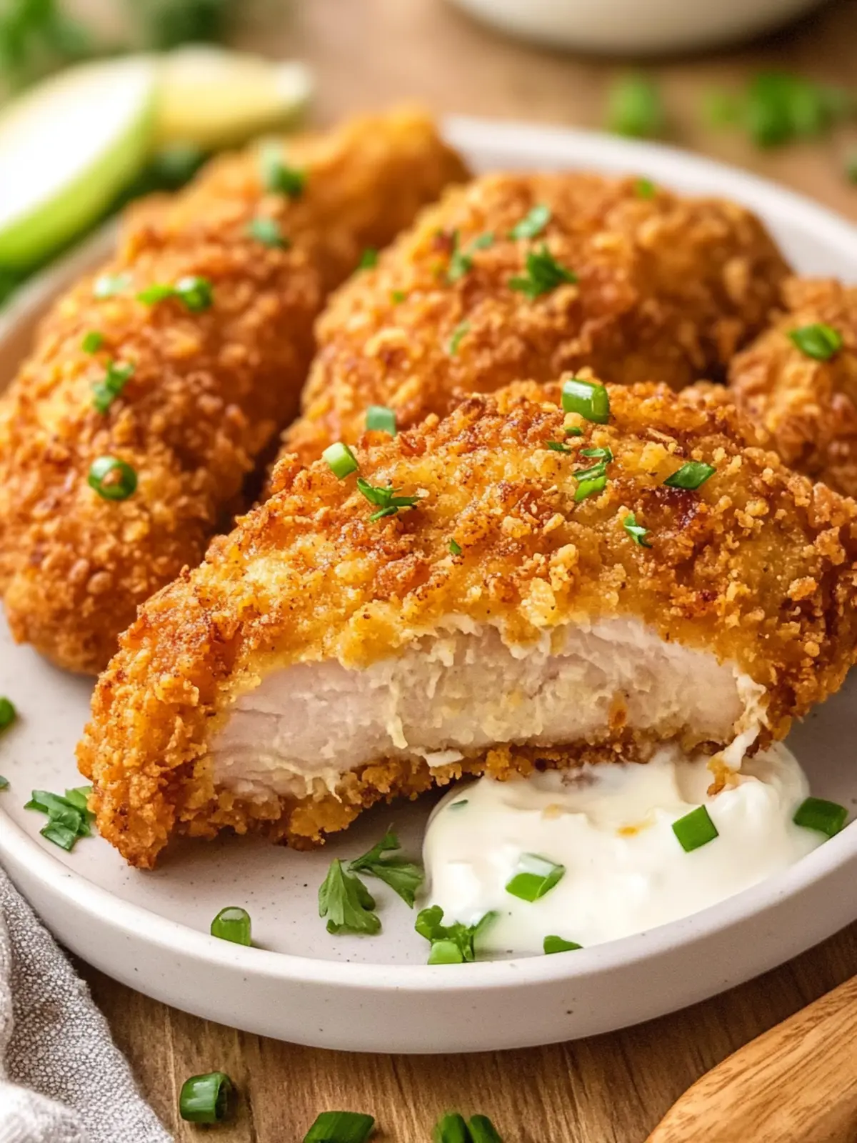 Crispy Sour Cream and Onion Chicken for Effortless Comfort 2 Crispy Sour Cream and Onion Chicken