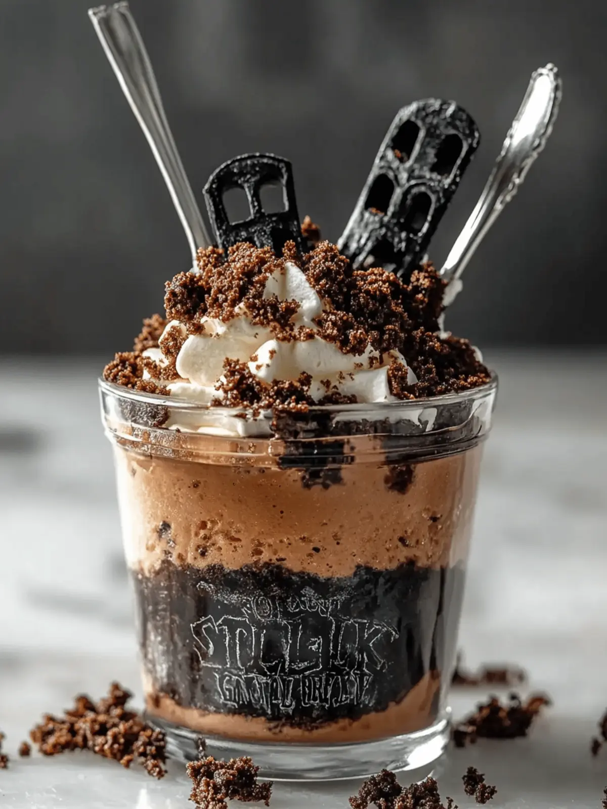 Spooky Graveyard Pudding Cups: A Whimsical Halloween Delight 3 Spooky Graveyard Pudding Cups