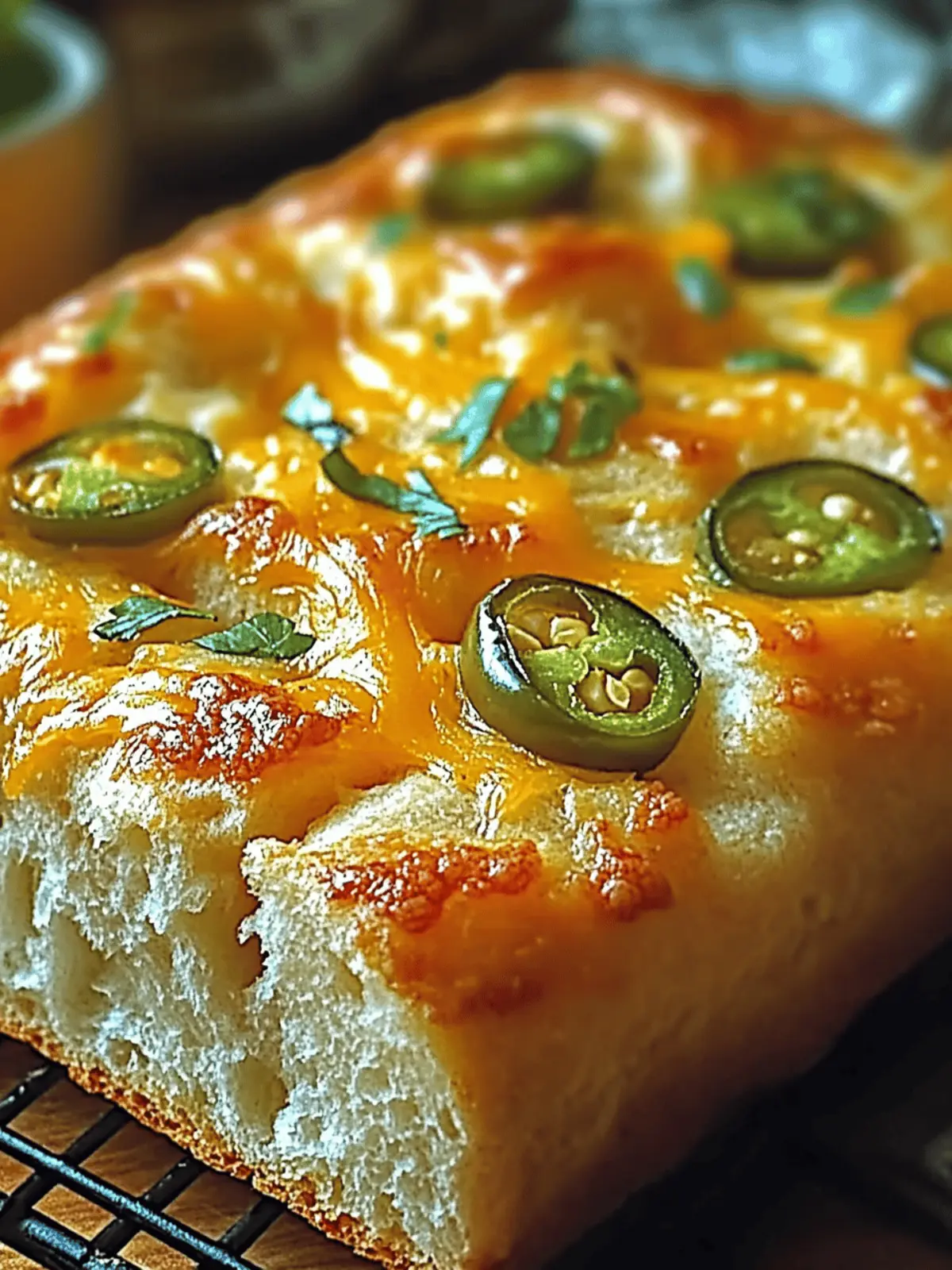 Jalapeno Cheddar Beef Broth Bread: A Savory Delight for All 2 Jalapeno Cheddar beef broth Bread