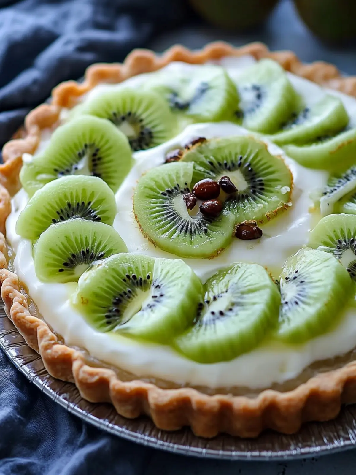 Delightful Healthy Breakfast Pie with Yogurt and Kiwi Bliss 4 Healthy Breakfast Pie with Yogurt and Kiwi