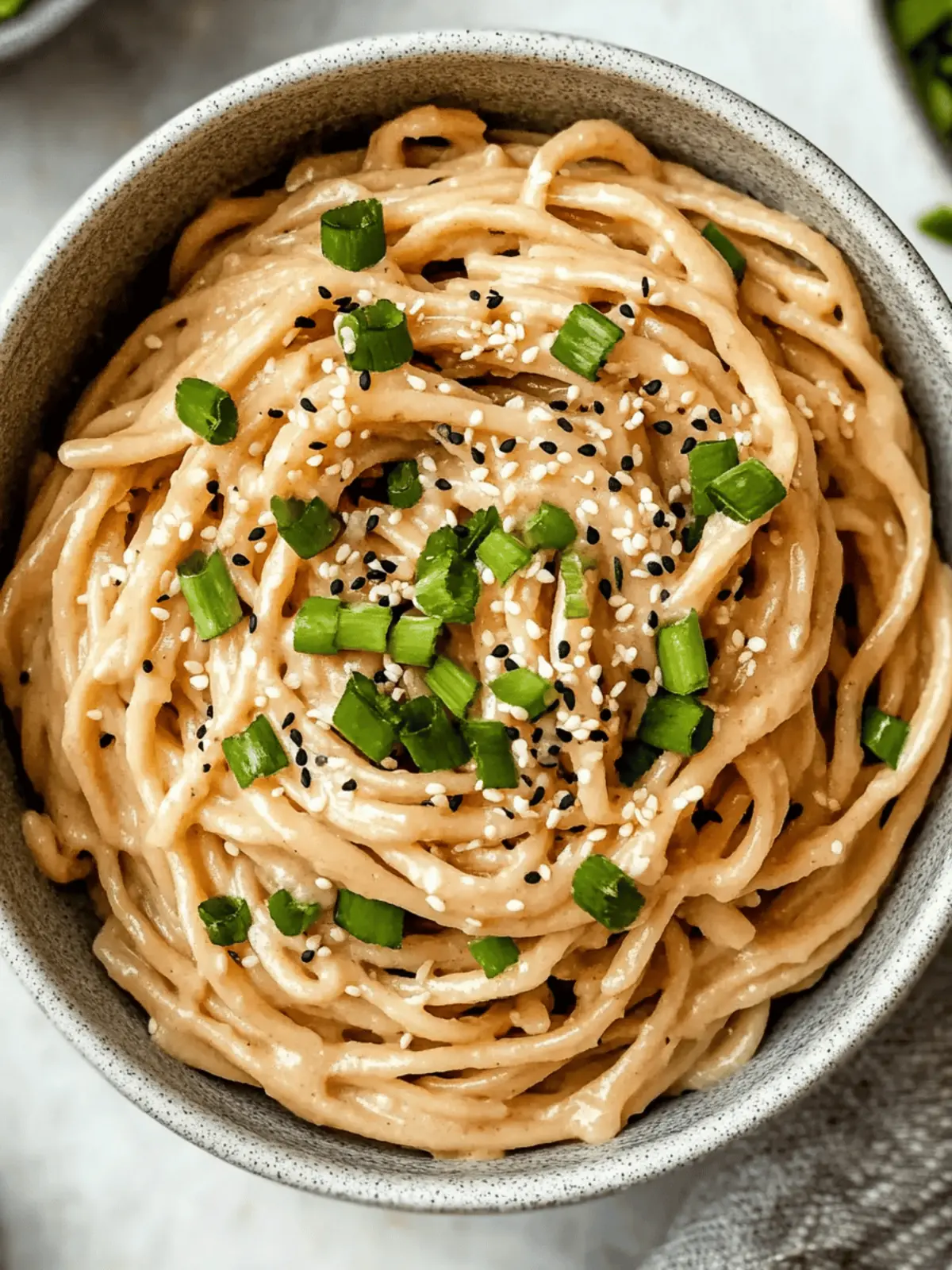 Delicious Creamy Sesame Noodles with Tahini in 25 Minutes 2 Creamy Sesame Noodles with Tahini